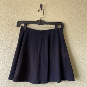 Black Flare Skirt